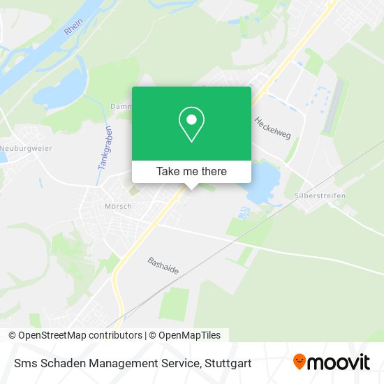 Карта Sms Schaden Management Service
