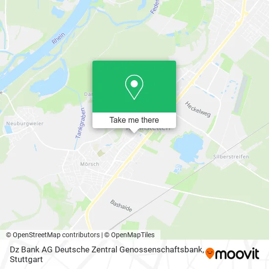 Карта Dz Bank AG Deutsche Zentral Genossenschaftsbank