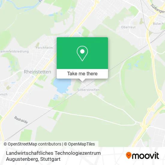 Карта Landwirtschaftliches Technologiezentrum Augustenberg