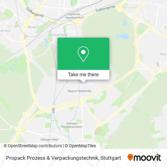 Карта Propack Prozess & Verpackungstechnik