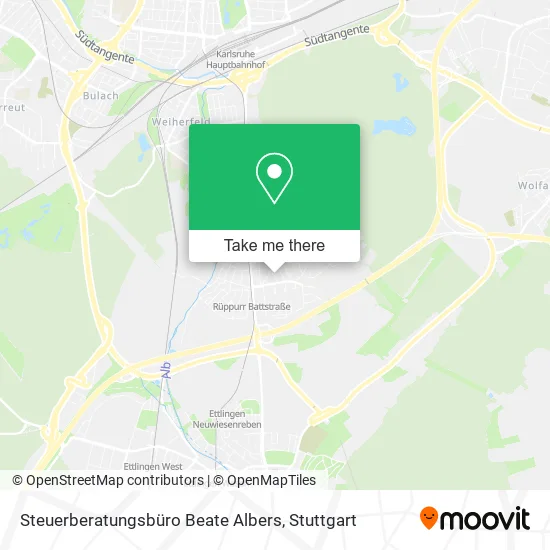 Карта Steuerberatungsbüro Beate Albers