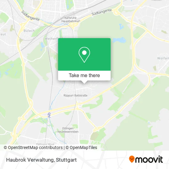 Карта Haubrok Verwaltung