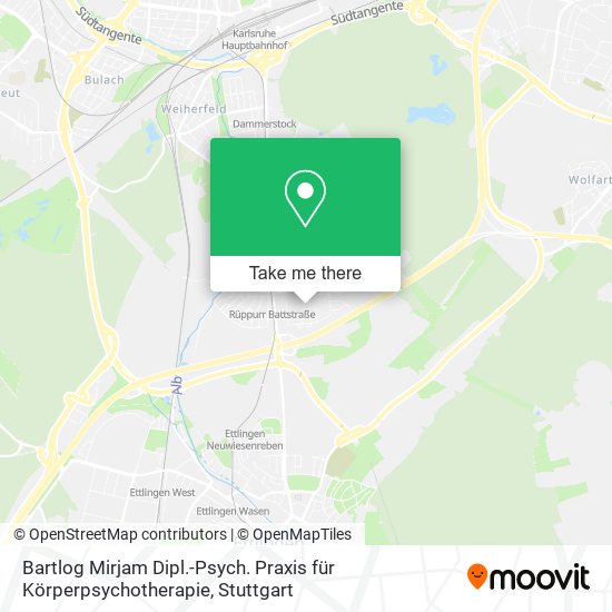 Bartlog Mirjam Dipl.-Psych. Praxis für Körperpsychotherapie map