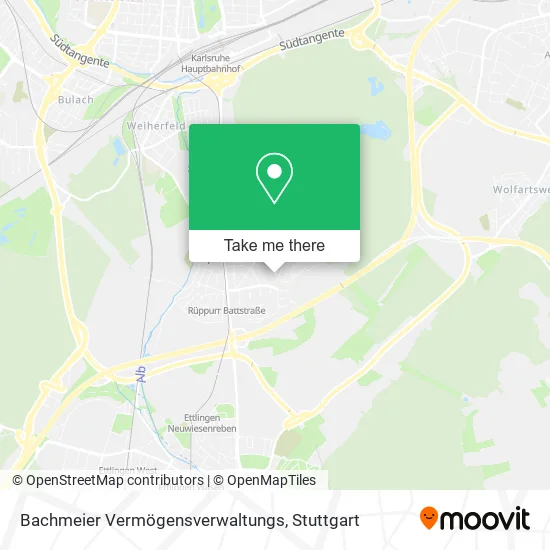 Карта Bachmeier Vermögensverwaltungs
