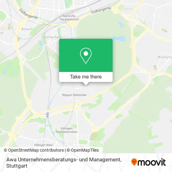 Карта Awa Unternehmensberatungs- und Management
