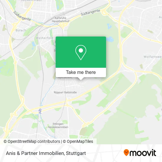 Карта Anis & Partner Immobilien
