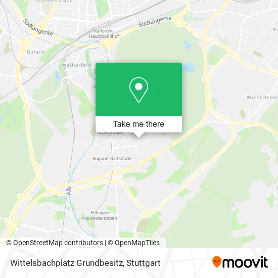 Карта Wittelsbachplatz Grundbesitz