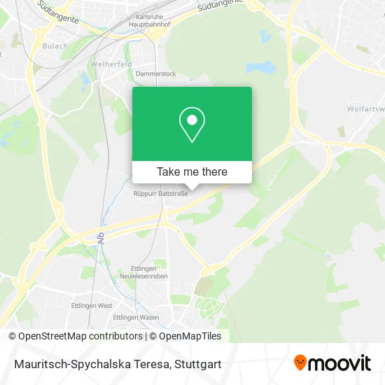 Карта Mauritsch-Spychalska Teresa