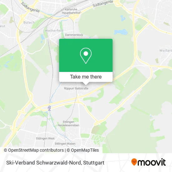 Карта Ski-Verband Schwarzwald-Nord