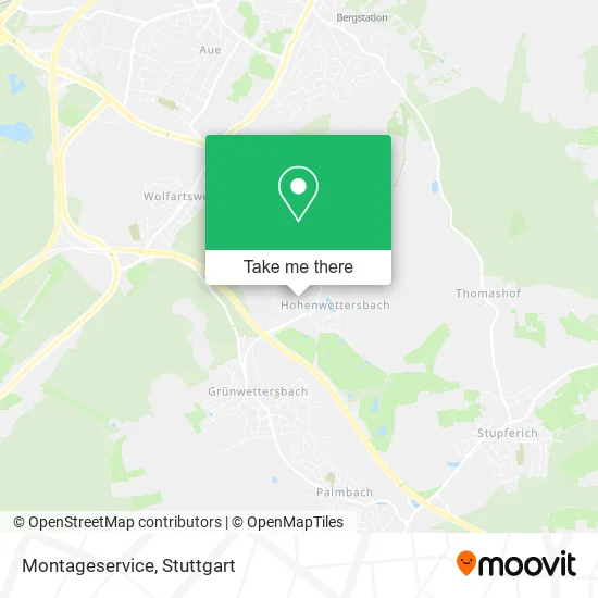 Карта Montageservice