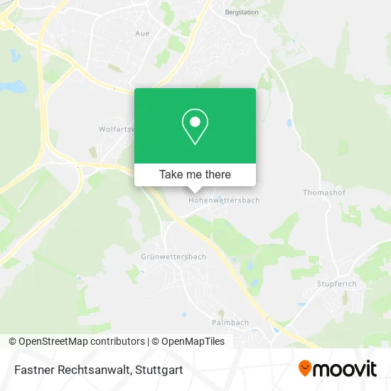 Карта Fastner Rechtsanwalt