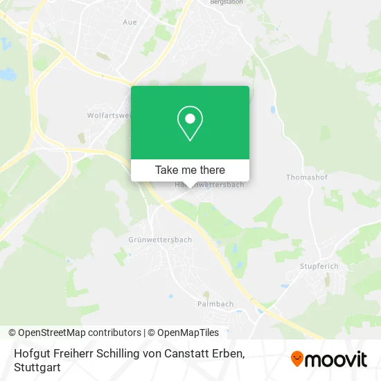 Карта Hofgut Freiherr Schilling von Canstatt Erben