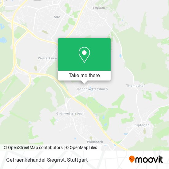 Getraenkehandel-Siegrist map