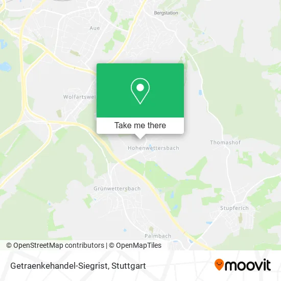 Карта Getraenkehandel-Siegrist