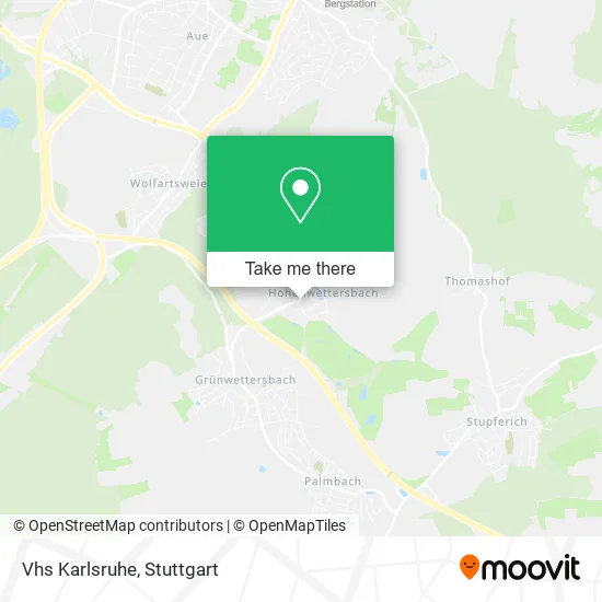Карта Vhs Karlsruhe