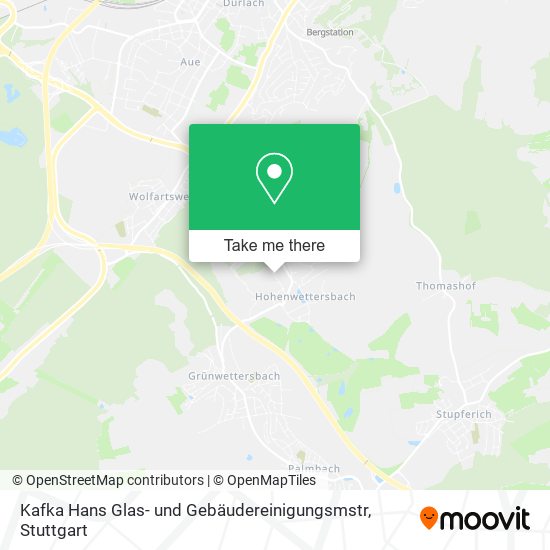 Kafka Hans Glas- und Gebäudereinigungsmstr map
