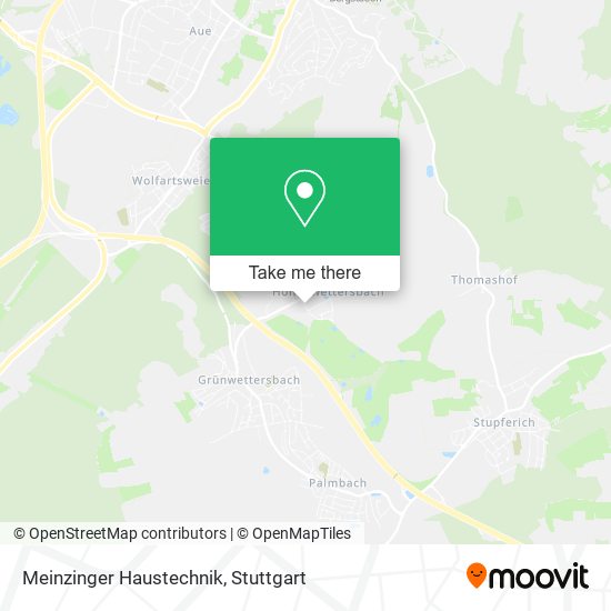 Meinzinger Haustechnik map