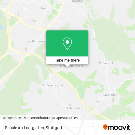 Карта Schule im Lustgarten