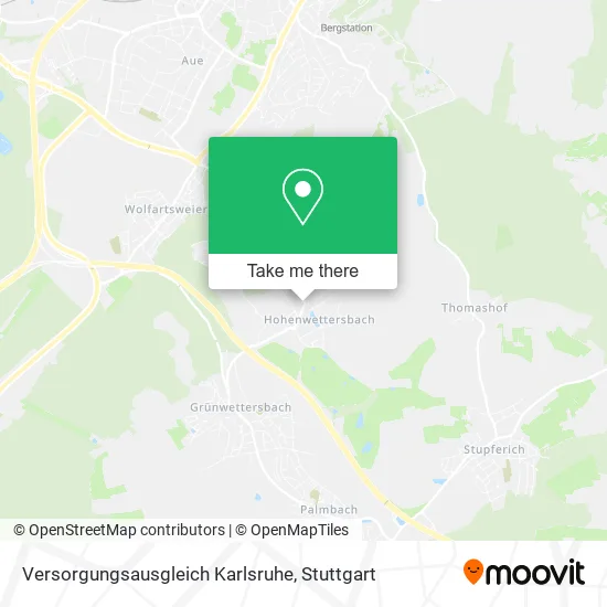 Карта Versorgungsausgleich Karlsruhe