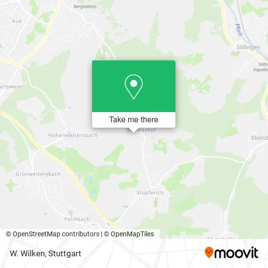 Карта W. Wilken