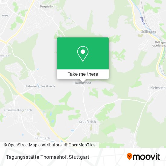 Tagungsstätte Thomashof map