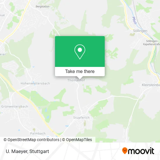 Карта U. Maeyer