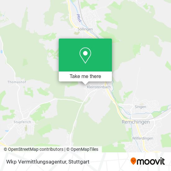 Wkp Vermittlungsagentur map