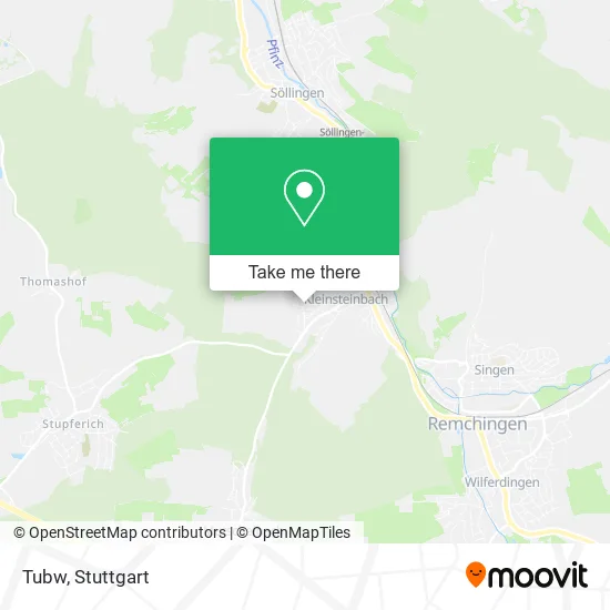 Карта Tubw