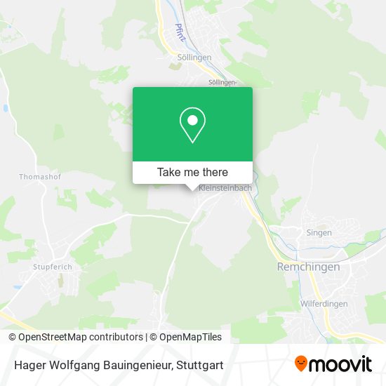 Hager Wolfgang Bauingenieur map