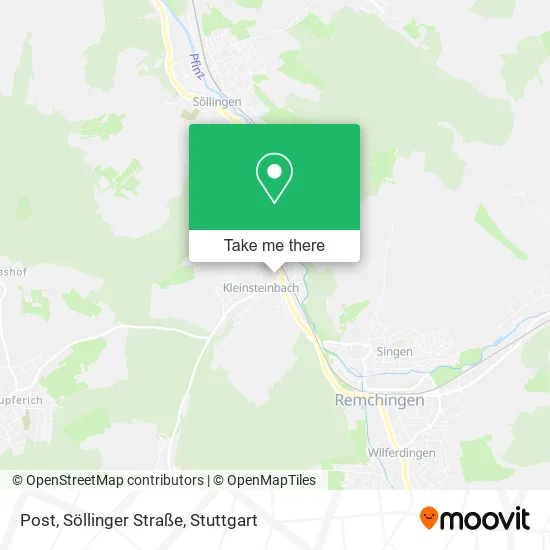 Карта Post, Söllinger Straße