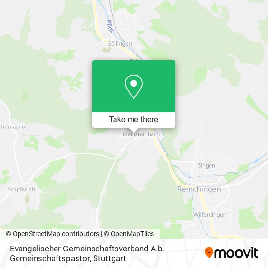 Evangelischer Gemeinschaftsverband A.b. Gemeinschaftspastor map