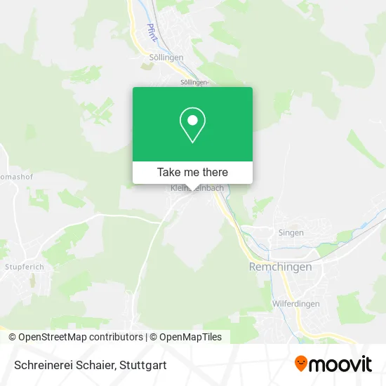 Карта Schreinerei Schaier