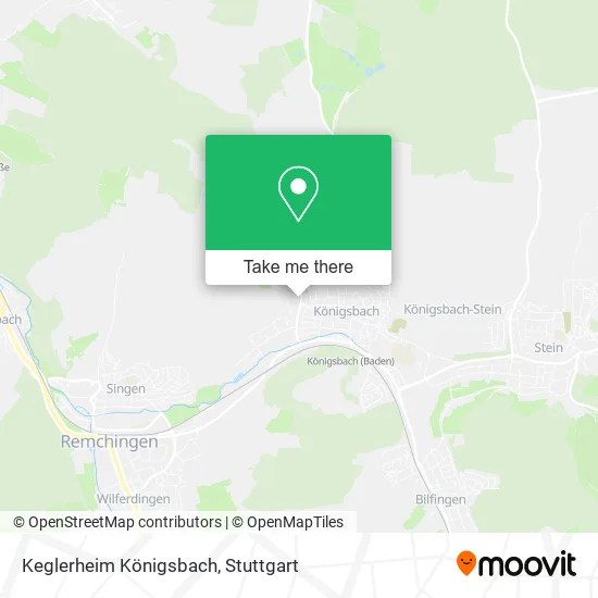 Карта Keglerheim Königsbach