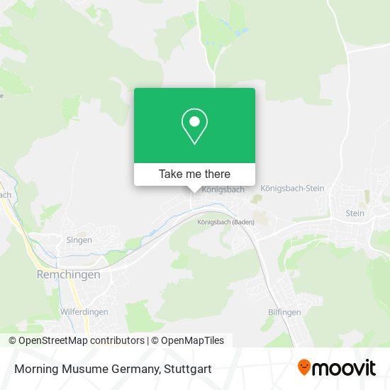 Morning Musume Germany map