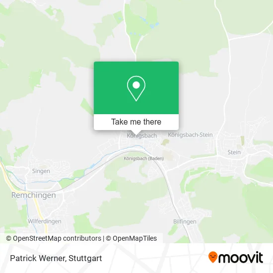 Patrick Werner map