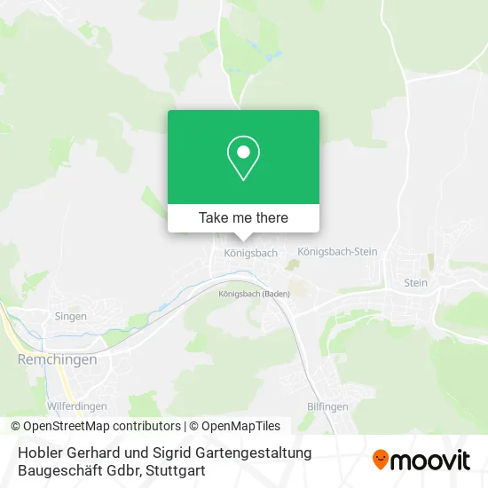 Карта Hobler Gerhard und Sigrid Gartengestaltung Baugeschäft Gdbr