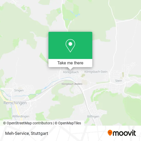 Meh-Service map