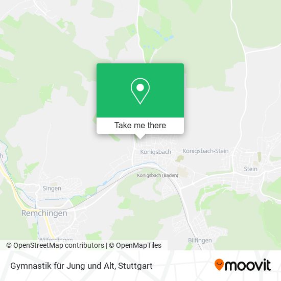 Карта Gymnastik für Jung und Alt