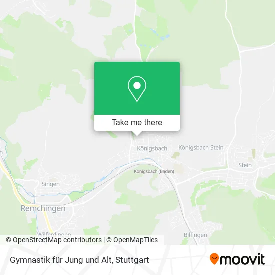 Карта Gymnastik für Jung und Alt