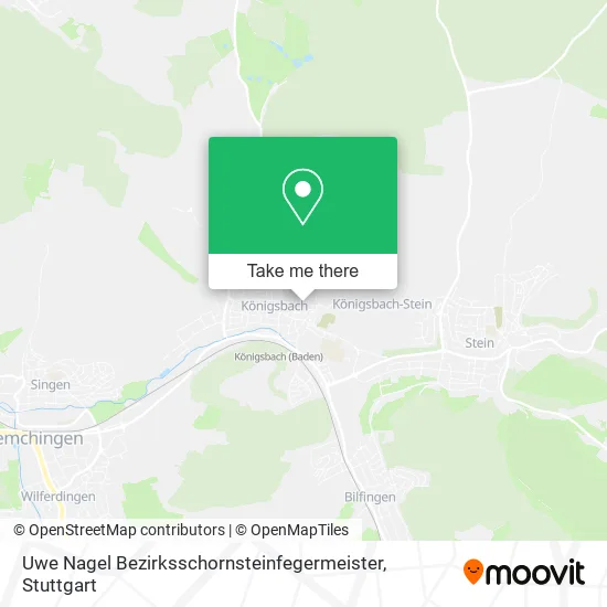 Карта Uwe Nagel Bezirksschornsteinfegermeister
