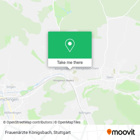Frauenärzte Königsbach map