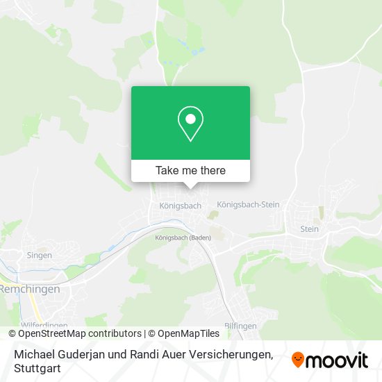 Michael Guderjan und Randi Auer Versicherungen map