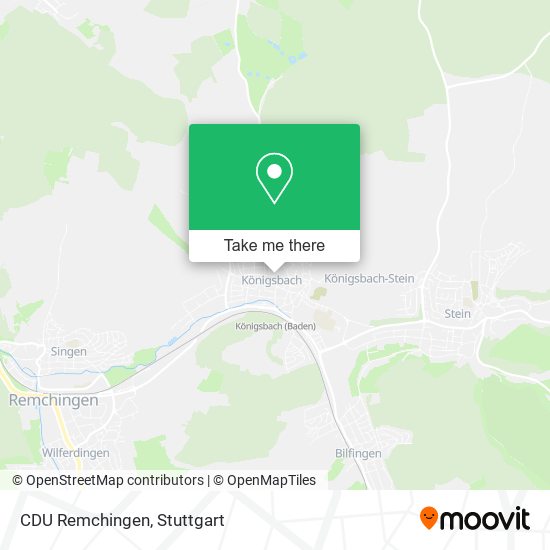 CDU Remchingen map