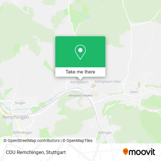 Карта CDU Remchingen