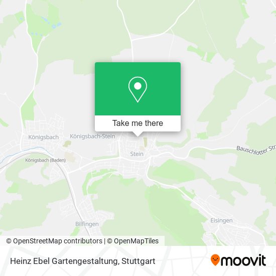 Heinz Ebel Gartengestaltung map