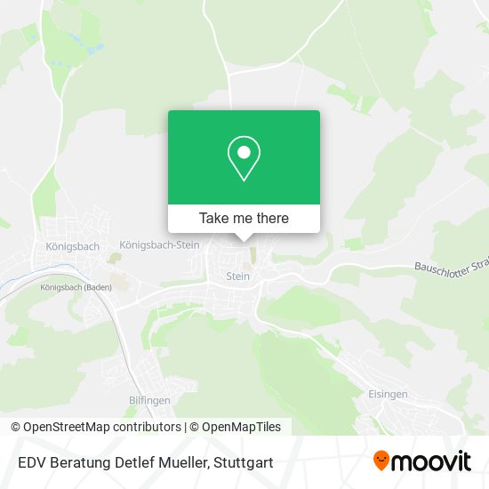 EDV Beratung Detlef Mueller map