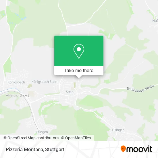 Карта Pizzeria Montana