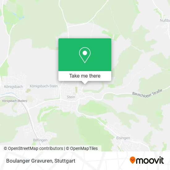 Карта Boulanger Gravuren