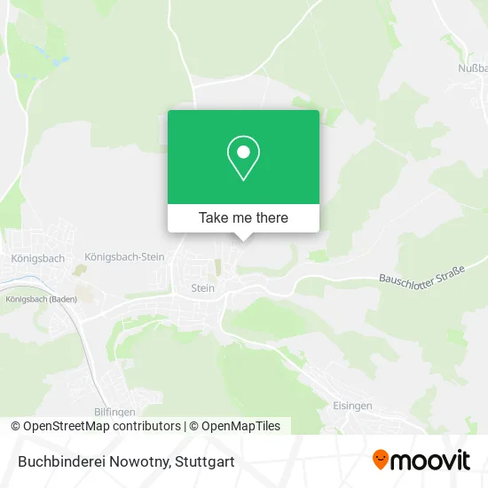 Карта Buchbinderei Nowotny