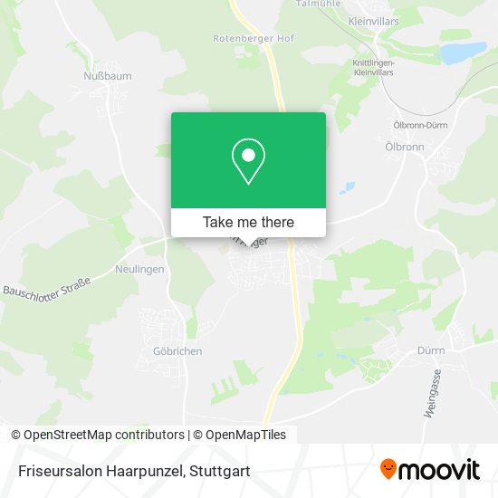 Friseursalon Haarpunzel map